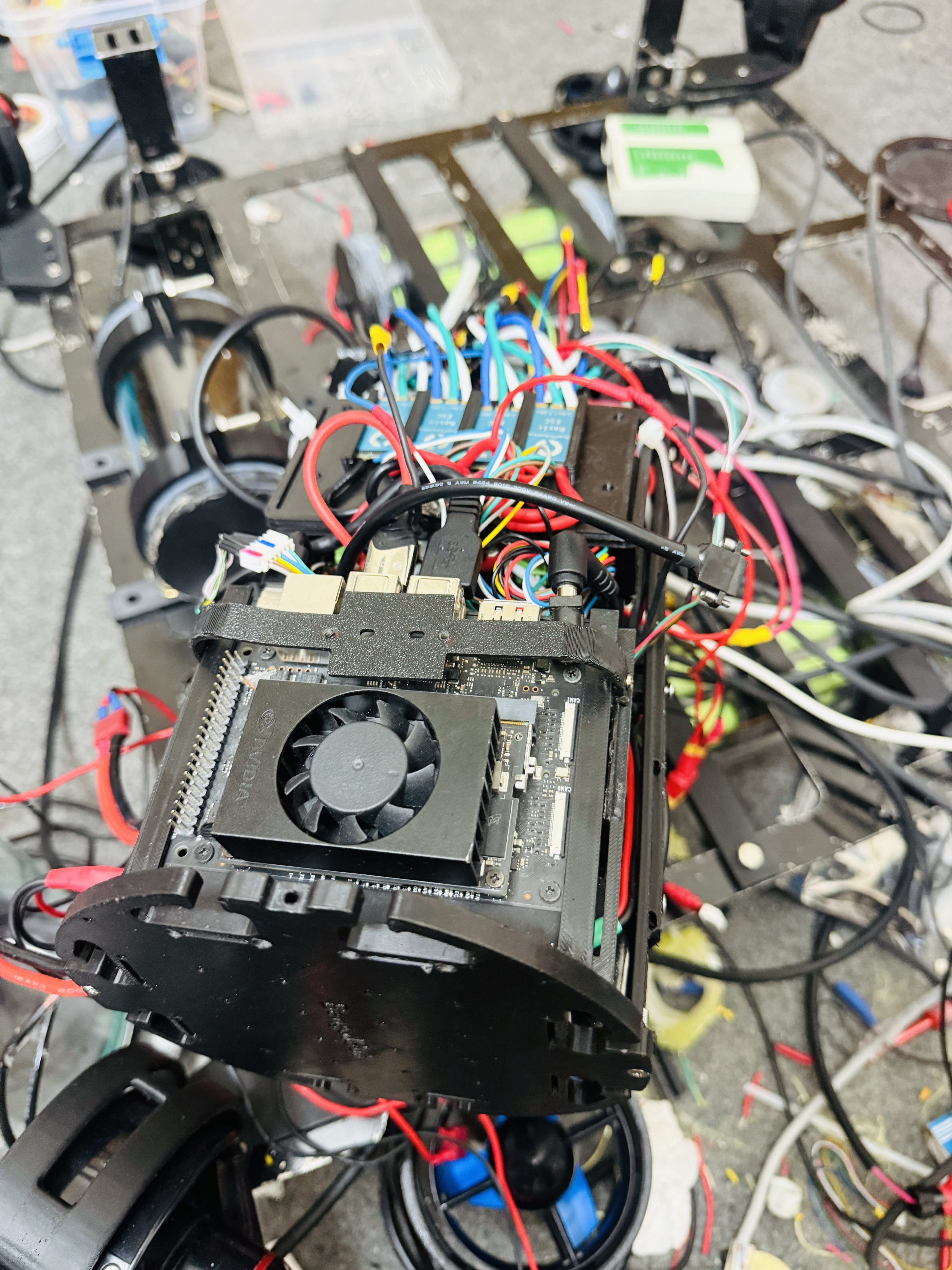 Internal Circuits of Underwater Robot